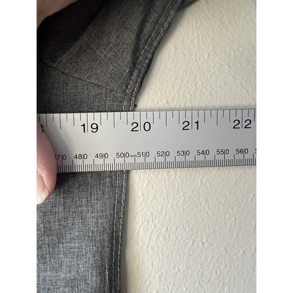 XPLR Jeremiah Shirt Mens Small Gray Long Sleeve Vented Button Up Outdoors NWOT - Picture 8 of 9